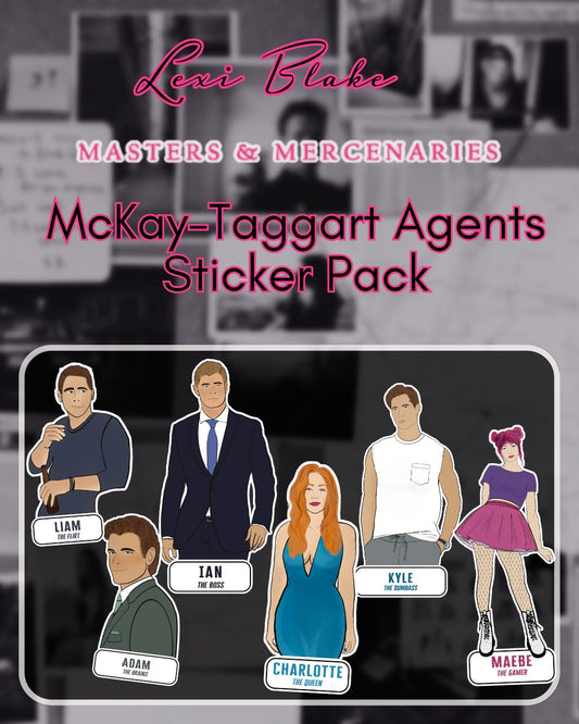 McKay-Taggart Agents Sticker Pack