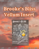 Brooke's Bliss Vellum Insert